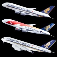 싱가포르항공 다이캐스트 a380 항공모델 완제품