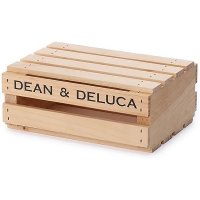 DEAN & DELUCA 딘앤델루카 우드 크레이트 박스 S사이즈 수납 케이스 목제