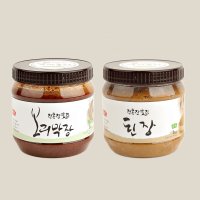 백야농원 된장 보리막장 전통장맛집 집된장 보리막장 1kg  백야농원 보리막장 1kg