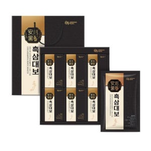 대상웰라이프 흑삼 대보 (40 ml x 24포) 100% 국내산 흑삼농축액 대보추추출액 홍삼음료