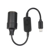 F19C 0 USB C 타입-12V 어댑터 수-자동차 시가 라이터 소켓 암