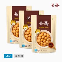 본죽 냉장 메추리알 장조림 1kg 3팩