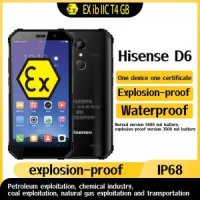 방폭 Hisense D6 방수 스마트폰 안드로이드 8.1 빅 배터리 튜닝 스피커 퀘스트 충전 NFC OTG 핸드폰 4