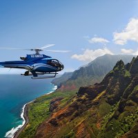 [하와이] 하와이 카우아이 섬 블루 하와이안 헬리콥터 투어 (50분 코스) (성인, 소인, 유아)