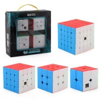 간 간즈 GAN MOYU 스피드 큐브 세트 2x2 3x3 4x4 5x5 퍼즐 MeiLong MFJS Pyraminx Skewb Megaminx SQ1 Cubo Magico 234