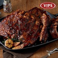 씨제이푸드빌 VIPS 빕스 빕스 왕갈비 바비큐 폭립 640g 1팩