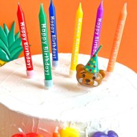 [imilk] 6개세트,1+1 생일초 무지개초 레인보우 오로라초 인싸초 특이한 컬러초 케이크 촛불