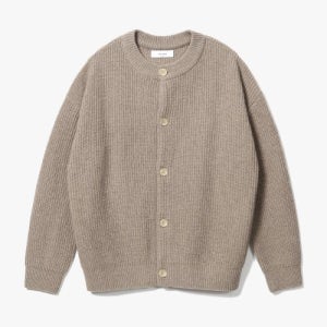 [제로] Concise Round Neck Cardigan [Beige] 2019FW48