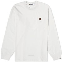 A Bathing Ape 남자 가을 티셔츠 헤드 원포인트 222107