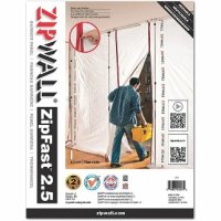 ZipWall ZipFast 장벽 지퍼 벽 패널 건축 자재 - Zipwall