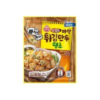 오뚜기 엄마손 맛있는 빠삭 튀김만두 땡초 캠핑 아이들 탕비실 회사 간식 혼밥 자취 야식 334g 2개 25set