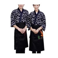 스시집 유니폼 옷 단체복 요리사 직원 쉐프 가운 일본