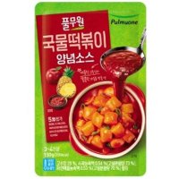 풀무원 국물 떡볶이 양념소스 150g 79개