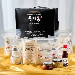한우 사골곰탕, 도가니탕, 사골육수 4팩 선물세트