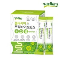 웰러스 폴리시아 프리바이오틱스FOS 프락토올리고당 3500mg 아연 (1개월분)