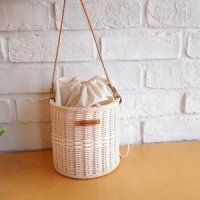 라탄 가방 만들기 DIY 키트 재료 원형가방  전통공예 수업 교육영상 포
