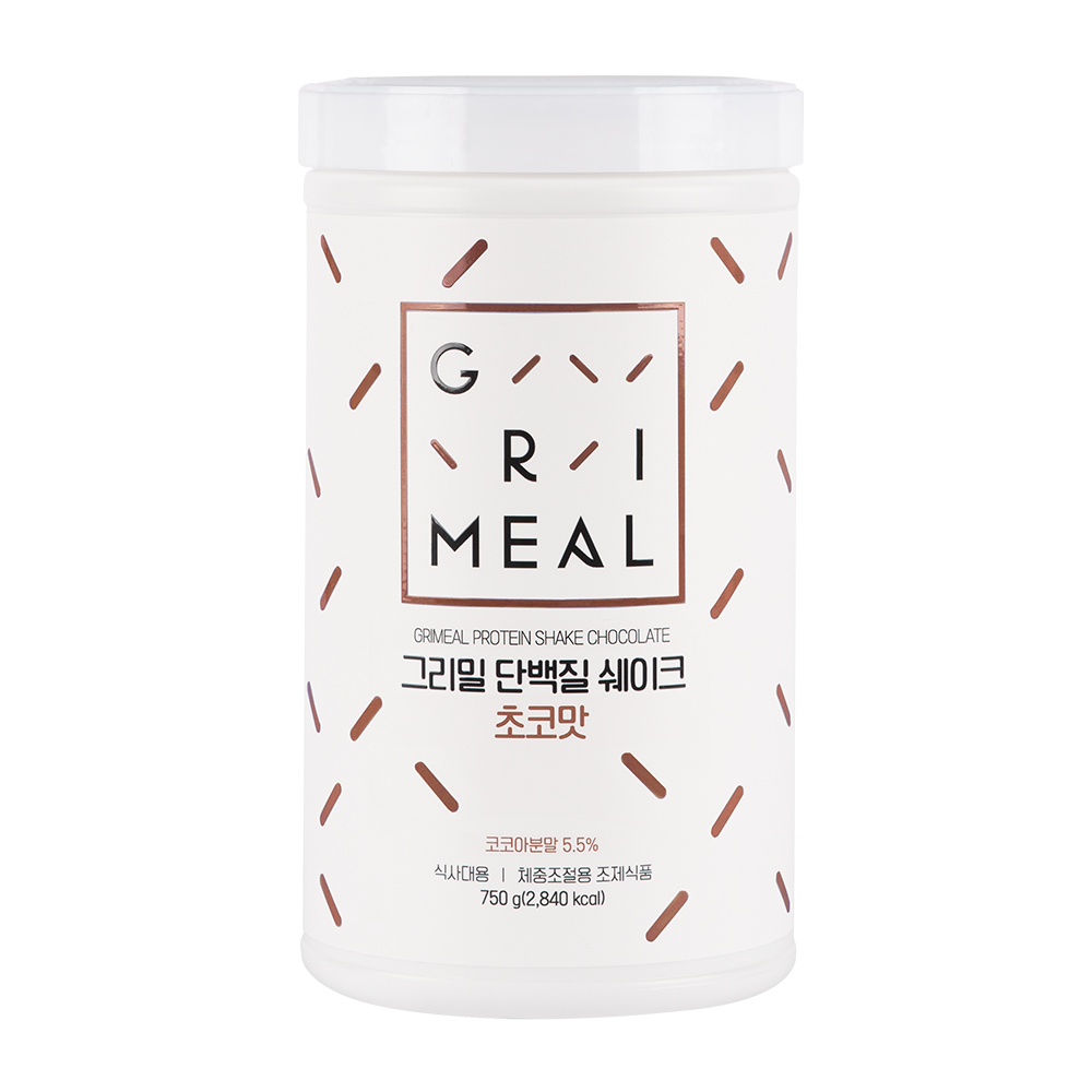 <b>그리밀 단백질</b>쉐이크 초코맛  750g  1개