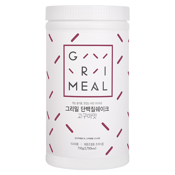 <b>그리밀 단백질</b>쉐이크 고구마맛  750g  1개