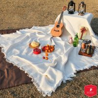 야외 차박 사계절용 대형 극세사 담요 S S5 picnic blanket