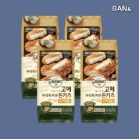 고메 돈까스 돈가츠 바삭튀겨낸모짜렐라 치즈 일본식 돈카츠 450g 4개