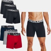 언더아머 남성 Charged Cotton 6인치 Boxerjock 드로즈 - 3장 1363617 973210