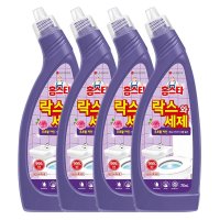 홈스타 락스와세제 후로랄파인 750ml 4개