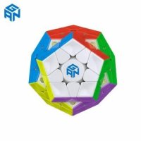 간 간즈 GAN Megaminx 마그네틱 큐브 매직 12 면 큐브 속도 빅 맥 Stickerless