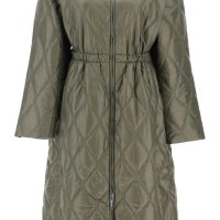 GANNI 가니 Quilted oversized coat Ganni GREEN 861