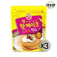 오뚜기 쌀핫케이크믹스 400g X 3개