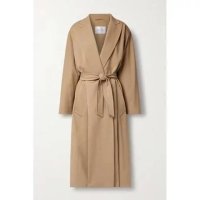 막스마라 막스 마라 여성 Ottico belted wool-blend gabardine trench coat 트렌치 레인코트 23102