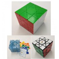 MF8 Sun cube 3x3 입방정 매직코 투명 스티커 한정판 교육용 퍼즐 장난감