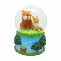 일본 소품 스노우볼 인테리어장식 Animal Friends Snow Globe 65 Woodland B1020202