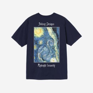 스투시 미드나잇 인세니티 티셔츠 Stussy Midnight Insanity T-Shirt
