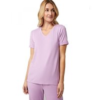 32 Degrees Women 39 s Cool Relaxed Sleep T-Shirt Smoky Grape Heather X-Large