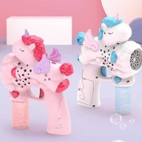 유니콘 버블건 자동 워터밤 장난감 아기선물 비눗방울놀이