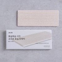 JAJU 뽀송뽀송 사각 규조토 욕실 트레이