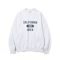 UNIFORM BRIDGE cal crew sweatshirt 1 melange