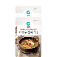 청정원 감칠맛 고메레시피 고깃집된장찌개양념130gX2개 친정엄마 식재료 간편식 홈캉스 캠핑 자취필수품 만능요리소스