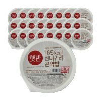 햇반 현미 귀리 곤약밥 150g 24개