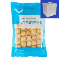 세미원 두부모양 피쉬볼 냉동 500g 4개 아이스박스