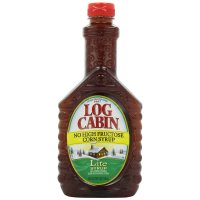 Log Cabin 저칼로리 라이트 팬케익 와플 시럽 4팩