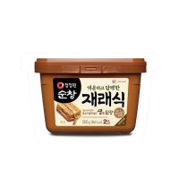 청정원 순창 재래식 생된장 500g 사각 52개