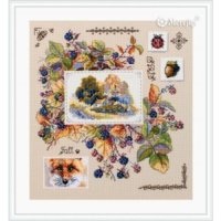 Merejka Cross Stitch Kit Autumn Sampler- K-131