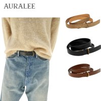 오라리 AURALEE LEATHER BELT 레더 벨트