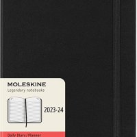 몰스킨 Moleskine 2023 2024 데일리 플래너 18M 라지 하드 커버 12 7 x 21 5 8 Weekly Large