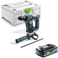 Festool BHC 18-Basic Cordless Hammer Drill + BP 18 Li 4.0 HPC-ASI 577057 Battery Pack