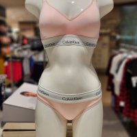 Calvin Klein Underwear CK언더웨어 여성 모던코튼 스쿱백 세트 QF5490-F3787AD-2NT