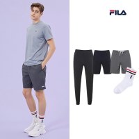 휠라 99 000 FILA Summer 골퍼 하프팬츠 세트 남성 3종