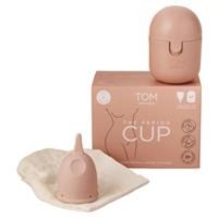 [해외직구]호주 유기농생리컵 소형1개입 3개+전자레인지 살균 및 소독케이스 TOM Organic The Period Cup +Microwavable Steriliser Case