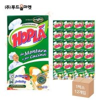 홉라 HOPLA 1L-무가당 식물성 휘핑크림 냉장 한박스 1L x 12ea